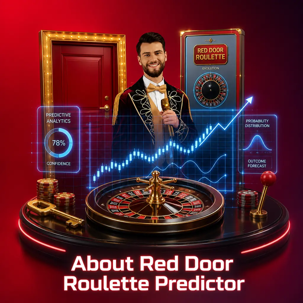Red Door Roulette Predictor app interface