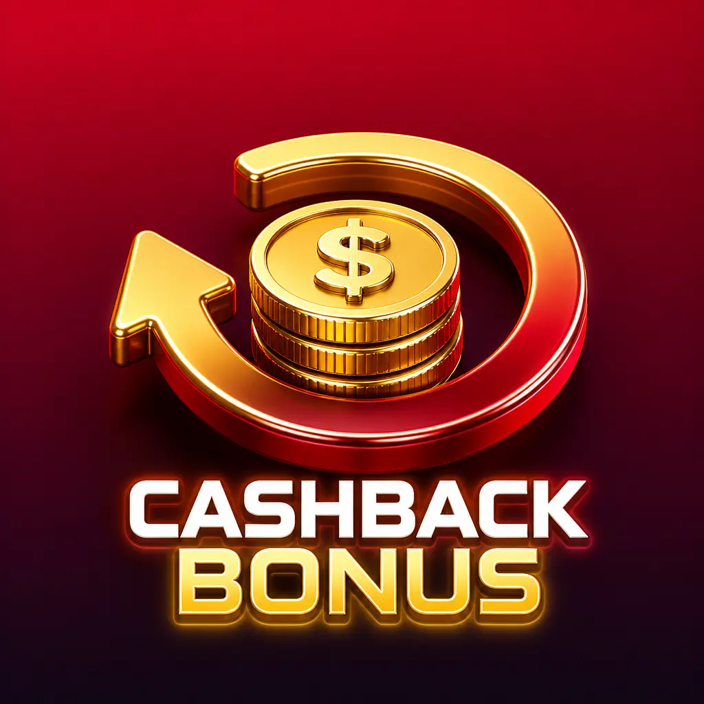 Cashback bonus concept for Red Door Roulette