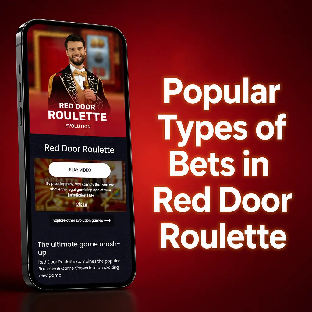Roulette table showing inside and outside bet layout