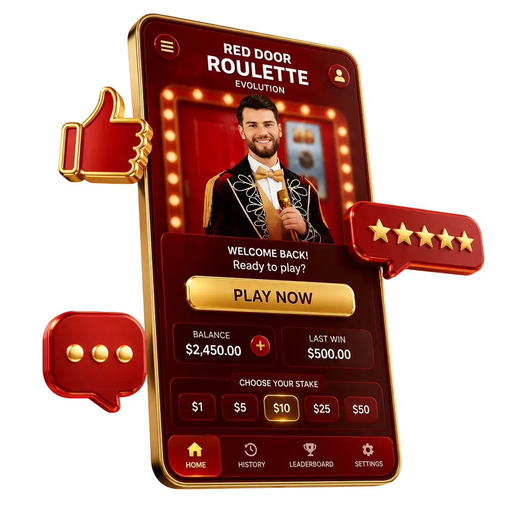Telegram channel showing Red Door Roulette signals