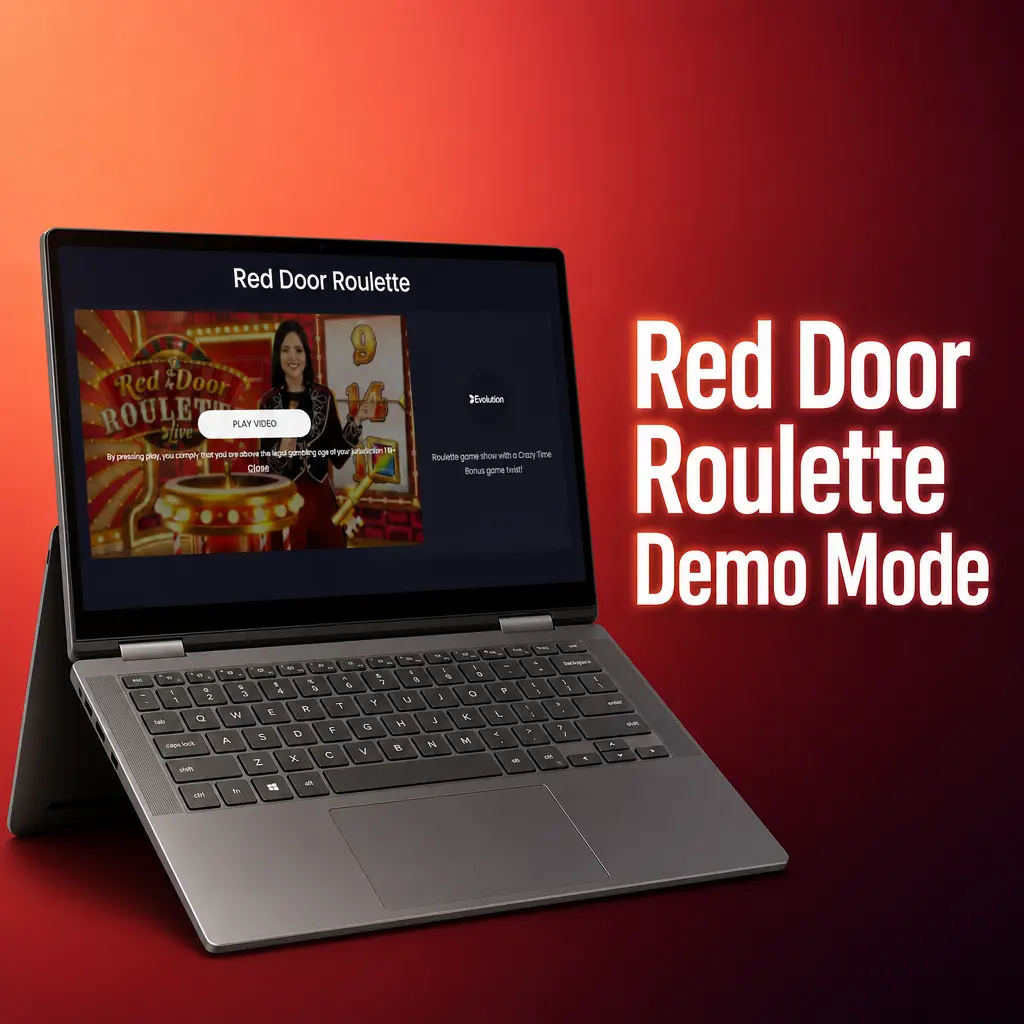 Red Door Roulette demo mode table